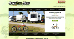 Desktop Screenshot of greenzonebikes.com